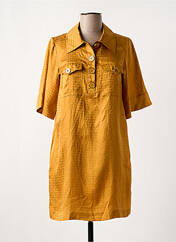 Robe courte jaune MANOUSH pour femme seconde vue