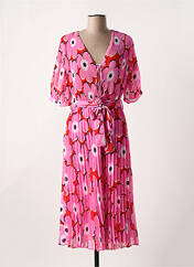 Robe mi-longue rose DERHY pour femme seconde vue