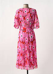 Robe mi-longue rose DERHY pour femme seconde vue