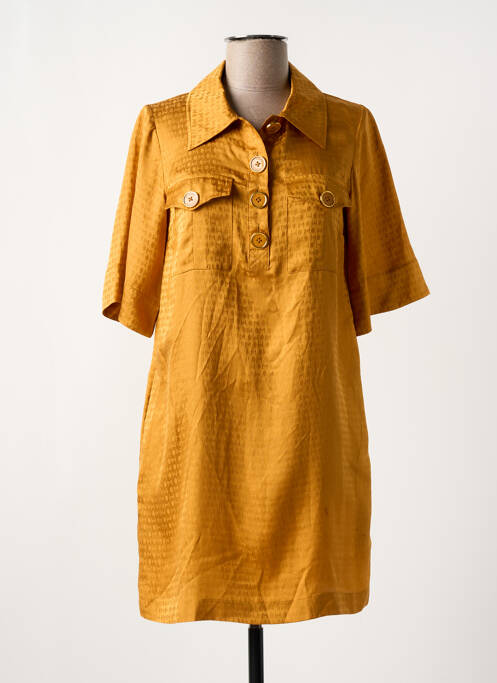 Robe courte jaune MANOUSH pour femme