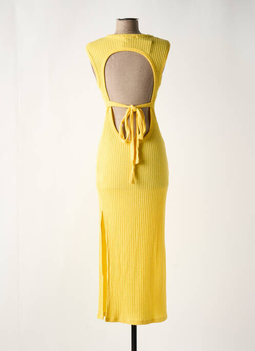 Robe longue jaune PARISIENNE ET ALORS pour femme