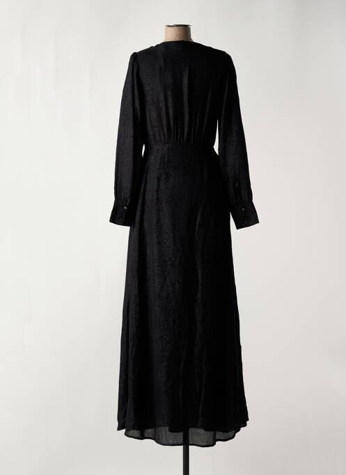 Robe longue noir SCOTCH & SODA femme