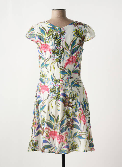 Robe mi-longue vert DERHY pour femme