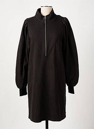 Robe courte manches longues manches longues gris SCOTCH & SODA femme