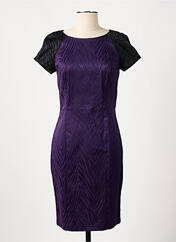 Robe mi-longue violet MANIGANCE pour femme seconde vue