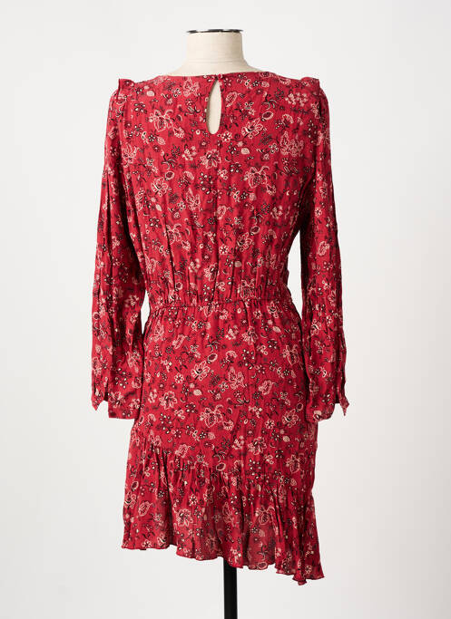 Robe courte rouge PABLO pour femme