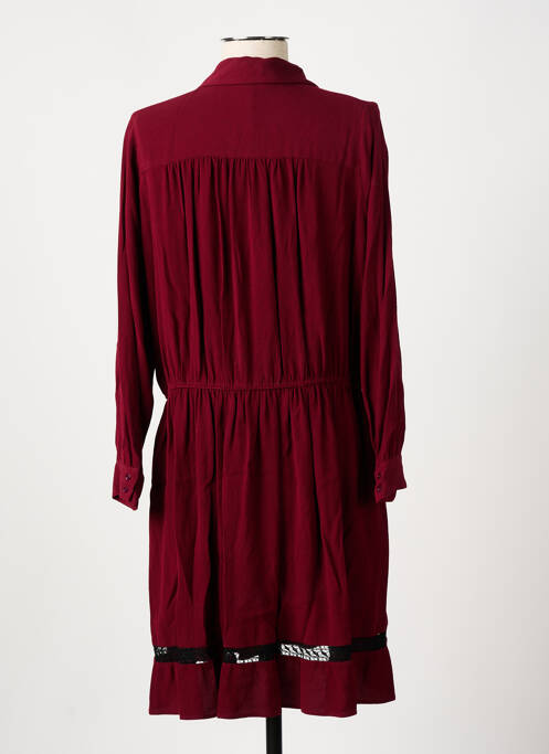 Robe mi-longue rouge PABLO pour femme