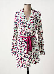 Robe de chambre stretch violet MELISSA BROWN femme