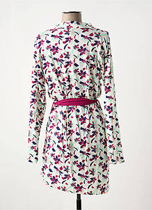 Robe de chambre stretch violet MELISSA BROWN femme