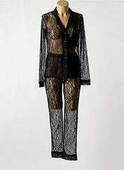 Pyjama noir VALEGE pour femme seconde vue