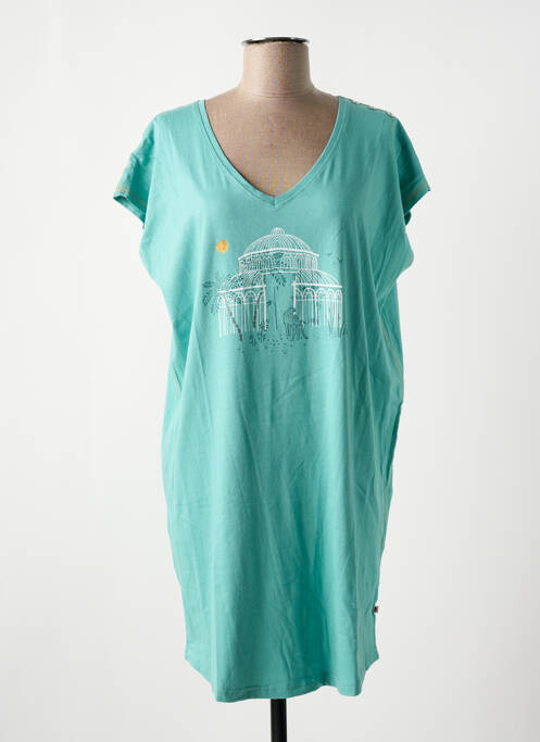 Chemise de nuit vert DODO pour femme