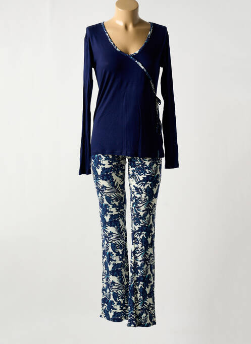 Pyjama bleu DANIEL HECHTER pour femme