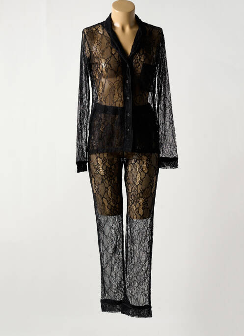 Pyjama noir VALEGE pour femme