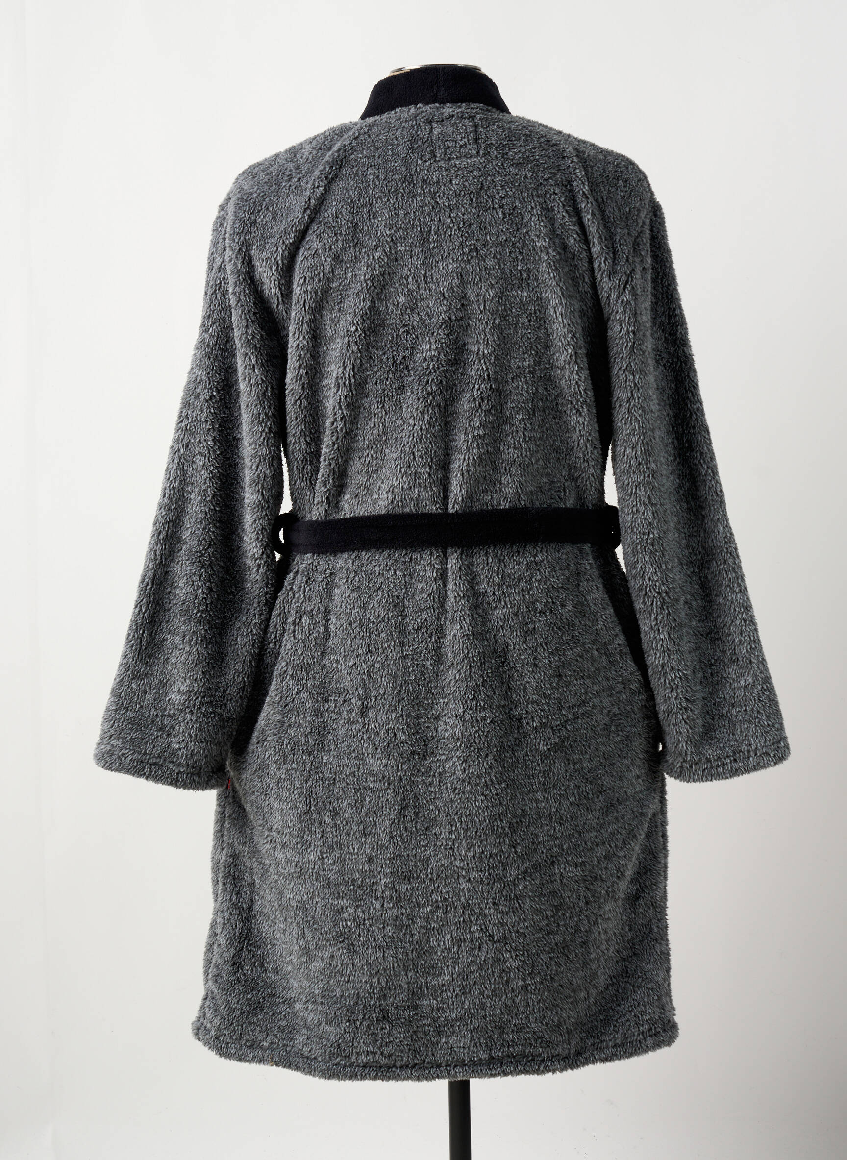 Robe De Chambre Col V Gris Dodo Homme 2577094-gris00 Modz