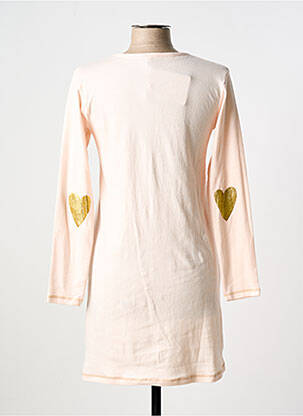Chemise de nuit manches longues rose MELISSA BROWN femme
