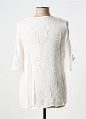 Blouse blanc MYA pour femme seconde vue