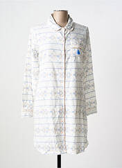 Chemise de nuit blanc NAF NAF pour femme seconde vue