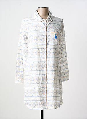 Chemise de nuit blanc NAF NAF pour femme