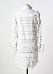 Chemise de nuit blanc NAF NAF pour femme seconde vue