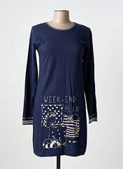 Chemise de nuit bleu MELISSA BROWN pour femme seconde vue