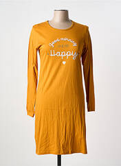 Chemise de nuit orange MELISSA BROWN pour femme seconde vue