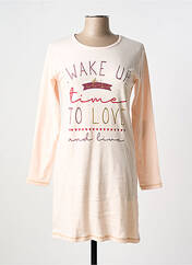 Chemise de nuit rose MELISSA BROWN pour femme seconde vue