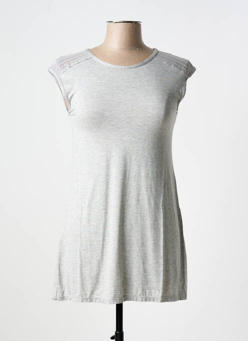 Pyjama manches courtes gris LILI & ZOÉ femme