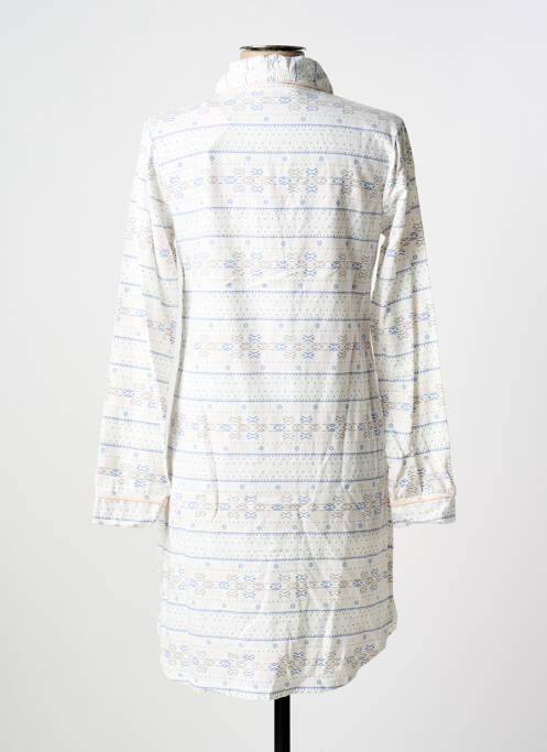 Chemise de nuit blanc NAF NAF pour femme