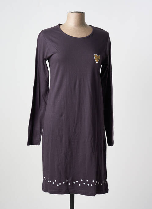 Chemise de nuit gris MELISSA BROWN pour femme