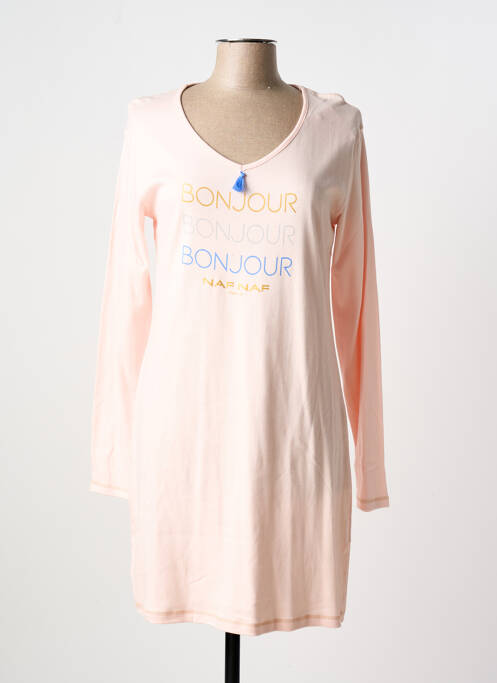 Chemise de nuit rose NAF NAF pour femme