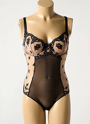 Body lingerie stretch noir VALEGE femme