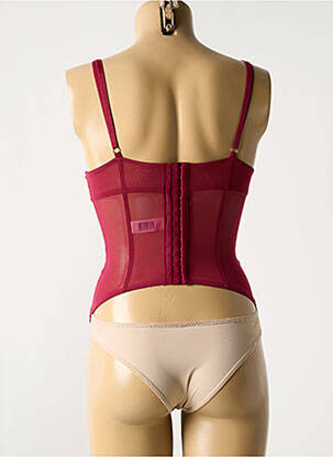Top/caraco tissage dentelle violet POMM'POIRE femme