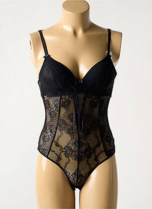 Body lingerie noir VALEGE pour femme