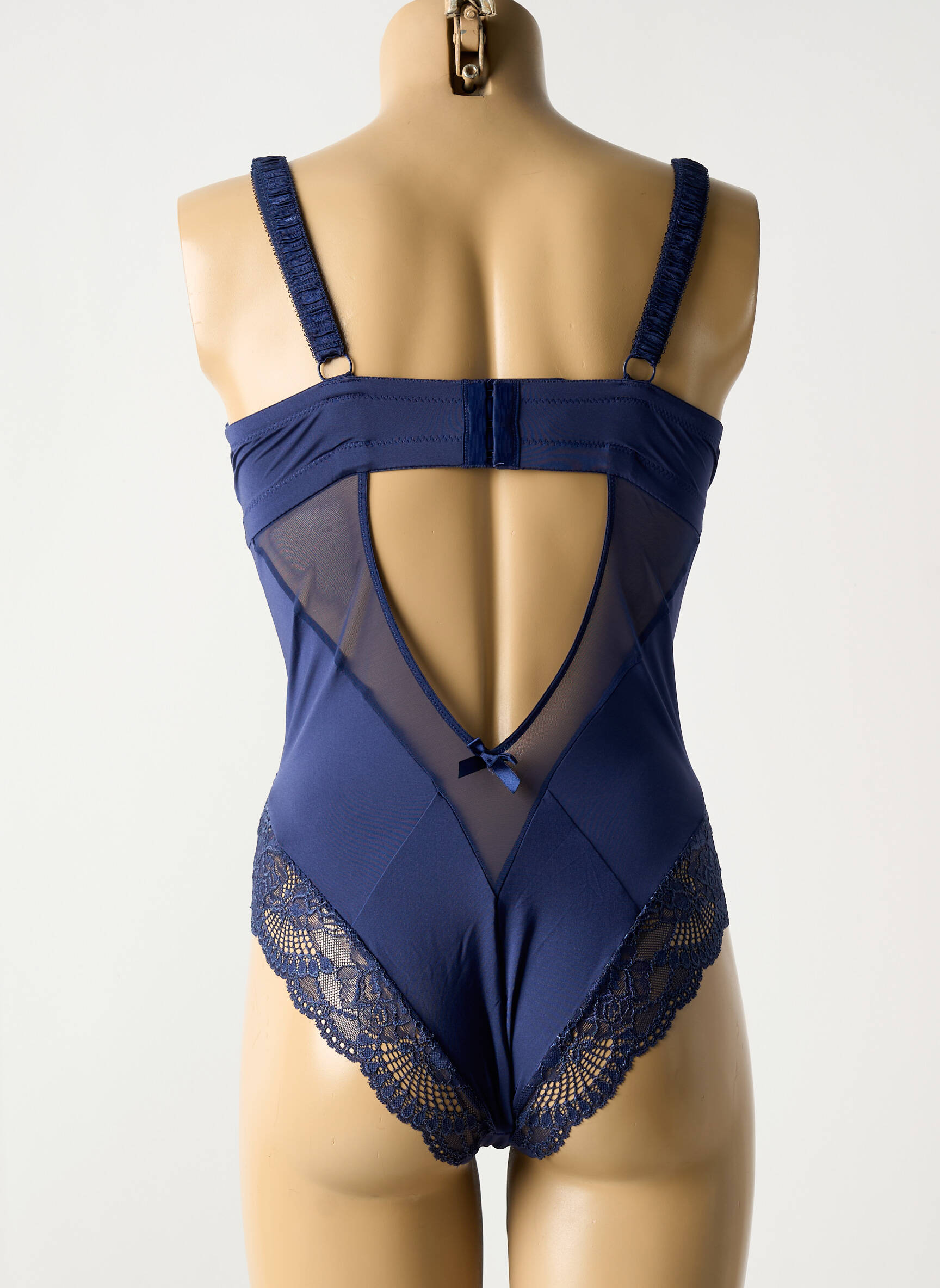 Body Lingerie Stretch Bleu Valege Femme 2577011-bleu00 Modz