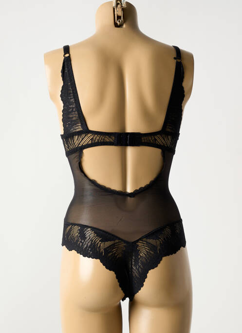 Body lingerie noir VALEGE pour femme