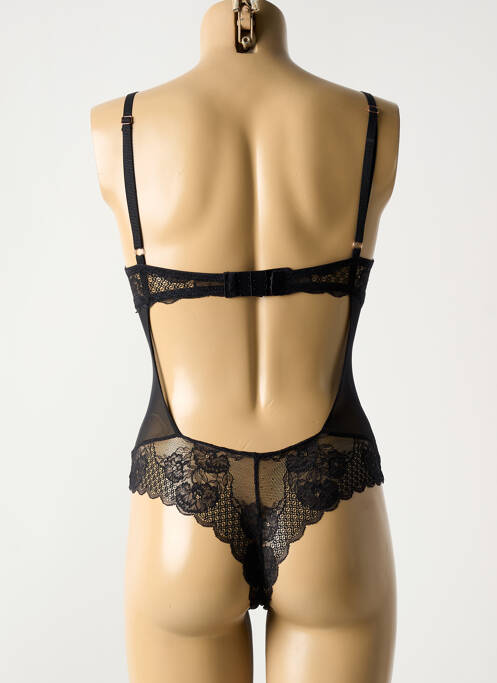 Body lingerie noir VALEGE pour femme
