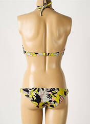 Maillot de bain 2 pièces jaune LAURA URBINATI pour femme seconde vue