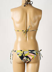 Maillot de bain 2 pièces noir LAURA URBINATI pour femme seconde vue