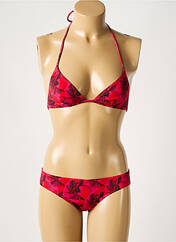 Maillot de bain 2 pièces rose LAURA URBINATI pour femme seconde vue