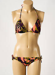 Maillot de bain 2 pièces vert LAURA URBINATI pour femme seconde vue