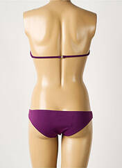 Maillot de bain 2 pièces violet LAURA URBINATI pour femme seconde vue