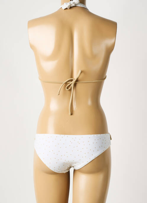 Maillot de bain 2 pièces blanc LAURA URBINATI pour femme
