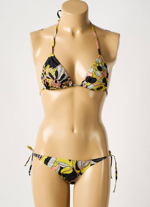 Maillot de bain 2 pièces noir LAURA URBINATI pour femme