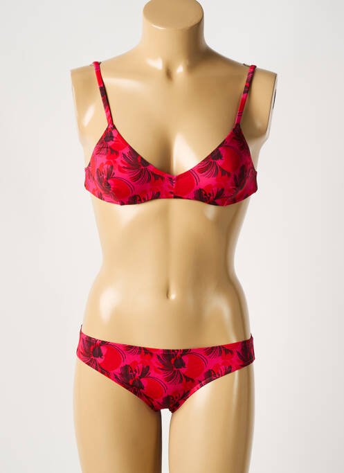 Maillot de bain 2 pièces rose LAURA URBINATI pour femme