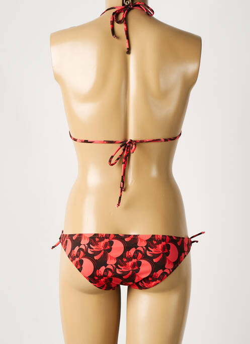Maillot de bain 2 pièces rouge LAURA URBINATI pour femme