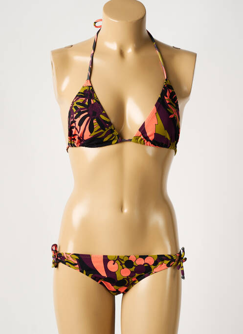 Maillot de bain 2 pièces vert LAURA URBINATI pour femme