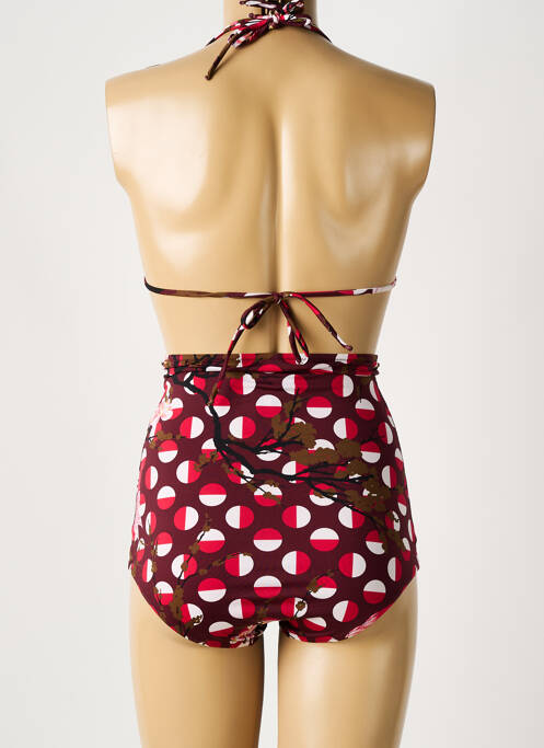 Maillot de bain 2 pièces violet LAURA URBINATI pour femme