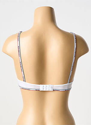 Soutien-gorge légère et transparente haut soutien-gorge emboitant blanc JOHN GALLIANO femme