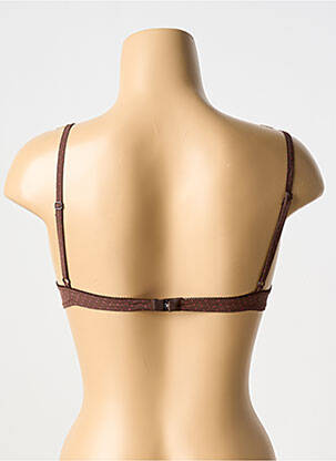 Soutien-gorge haut soutien-gorge balconnet haut soutien-gorge balconnet marron LAURA URBINATI femme