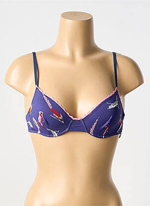 Soutien-gorge haut soutien-gorge emboitant haut soutien-gorge emboitant bleu LAURA URBINATI femme